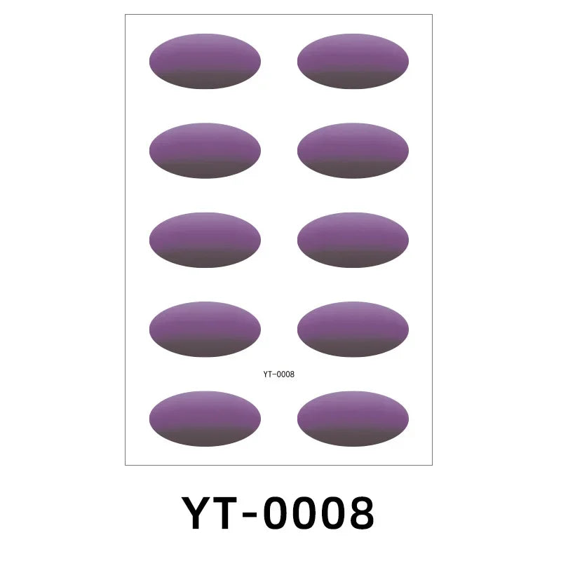 Disposable Temporary Eyeshadow Tattoo Stickers Waterproof DIY Flash Eyeshadow Eyeliner Face Sticker Stage Party Makeup Tool